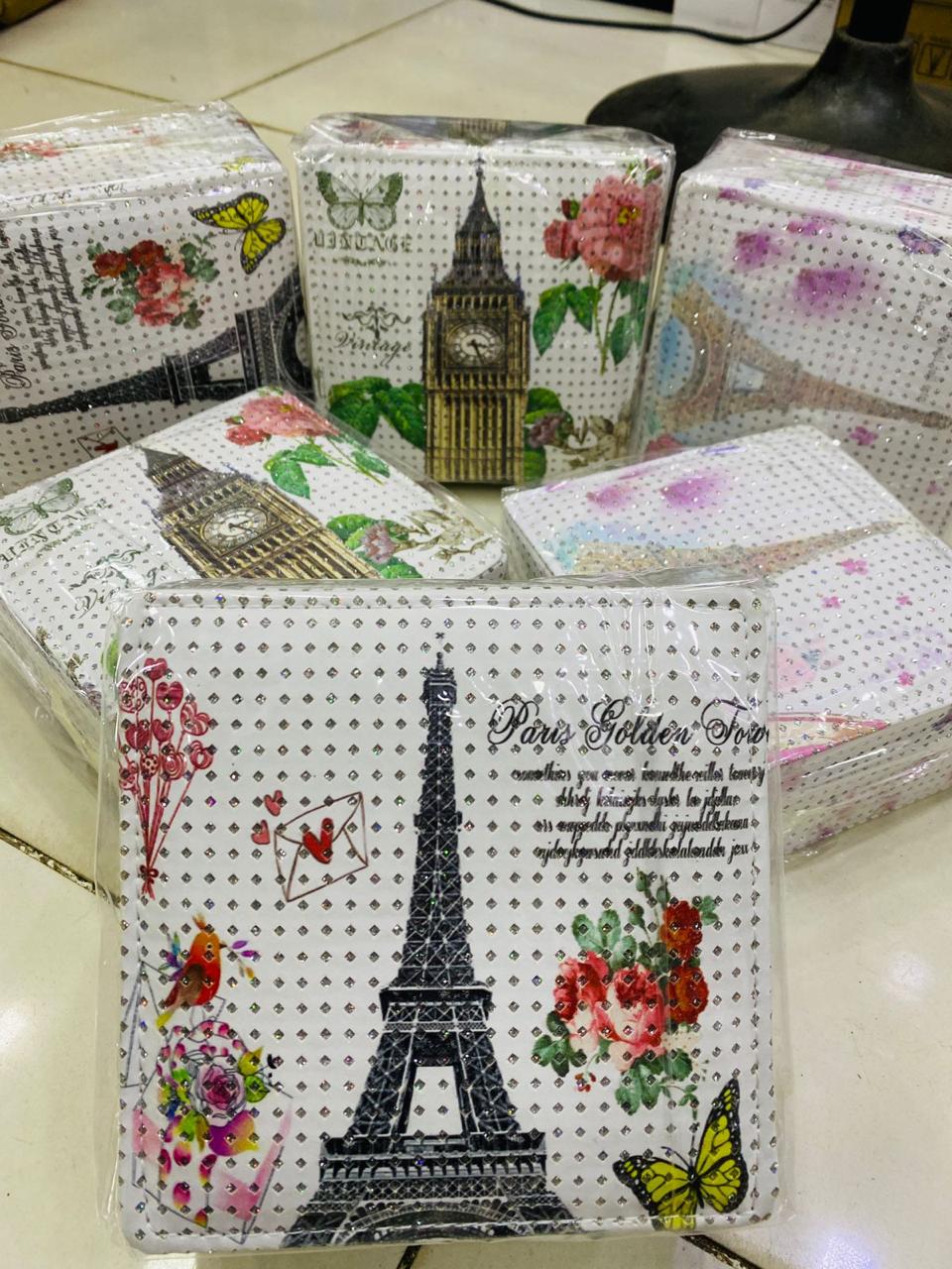 New Paris Design Jewellery Box, Storage Organizer Box, Premium Quality Jewellery Box With Mirror New Paris Design Jewellery Box, Storage Organizer Box, Premium Quality Jewellery Box With Mirror